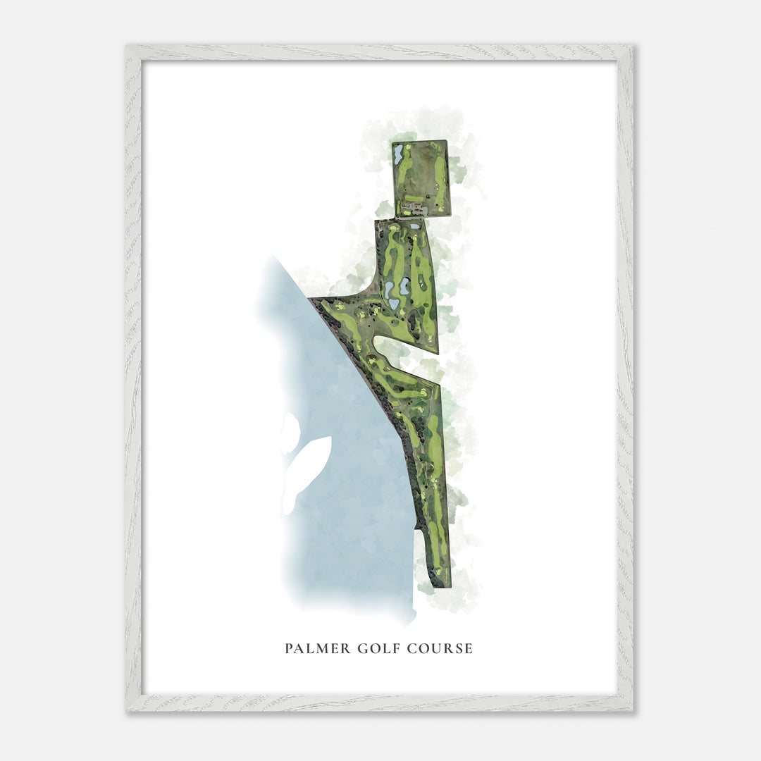 Print of Palmer Golf Course Classic Map