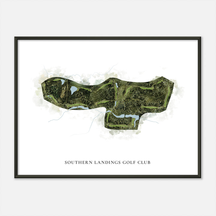 Print of Southern Landings Golf Club Classic Map