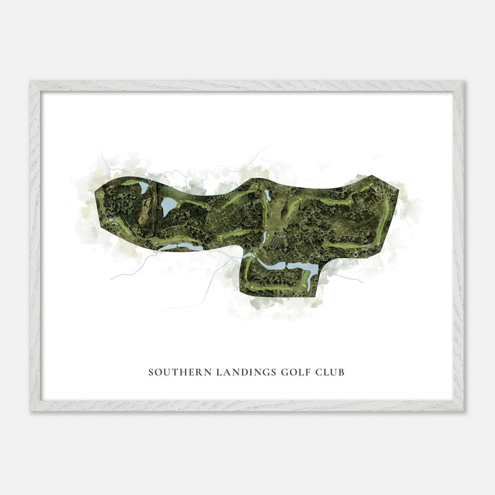 Print of Southern Landings Golf Club Classic Map