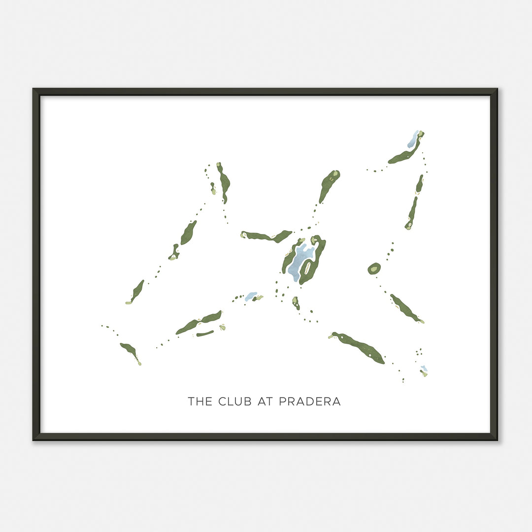 Print of The Club At Pradera Modern Map