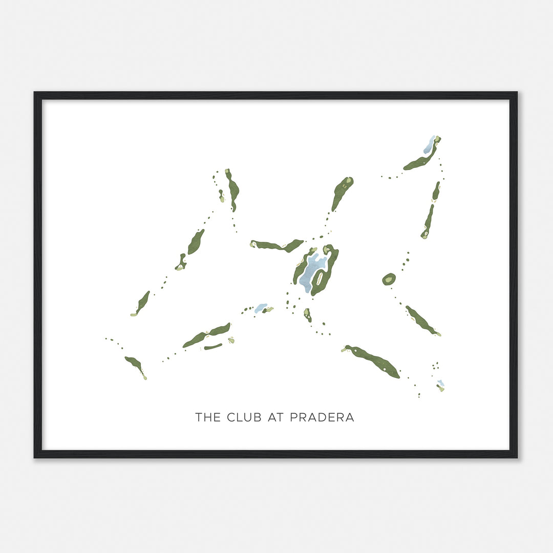 Print of The Club At Pradera Modern Map