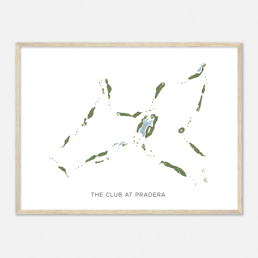 Print of The Club At Pradera Modern Map