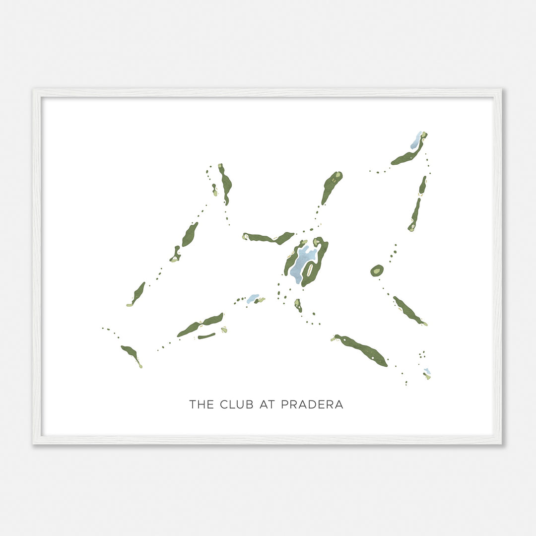 Print of The Club At Pradera Modern Map