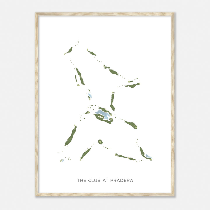 Print of The Club At Pradera Modern Map
