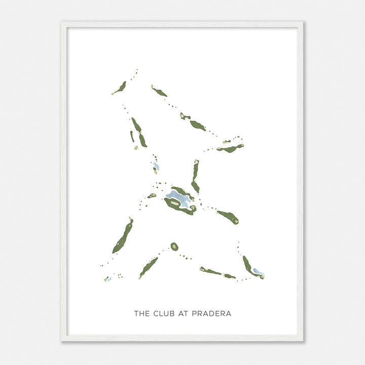 Print of The Club At Pradera Modern Map