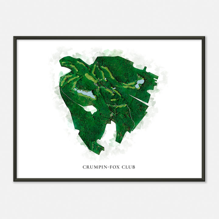 Print of Crumpin-Fox Club Classic Map