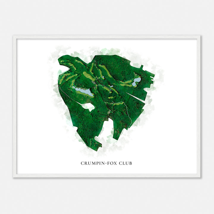 Print of Crumpin-Fox Club Classic Map