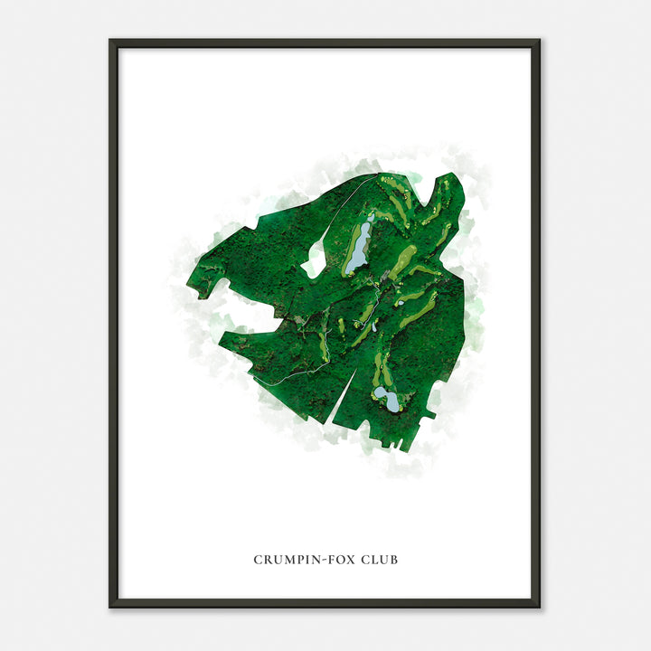 Print of Crumpin-Fox Club Classic Map