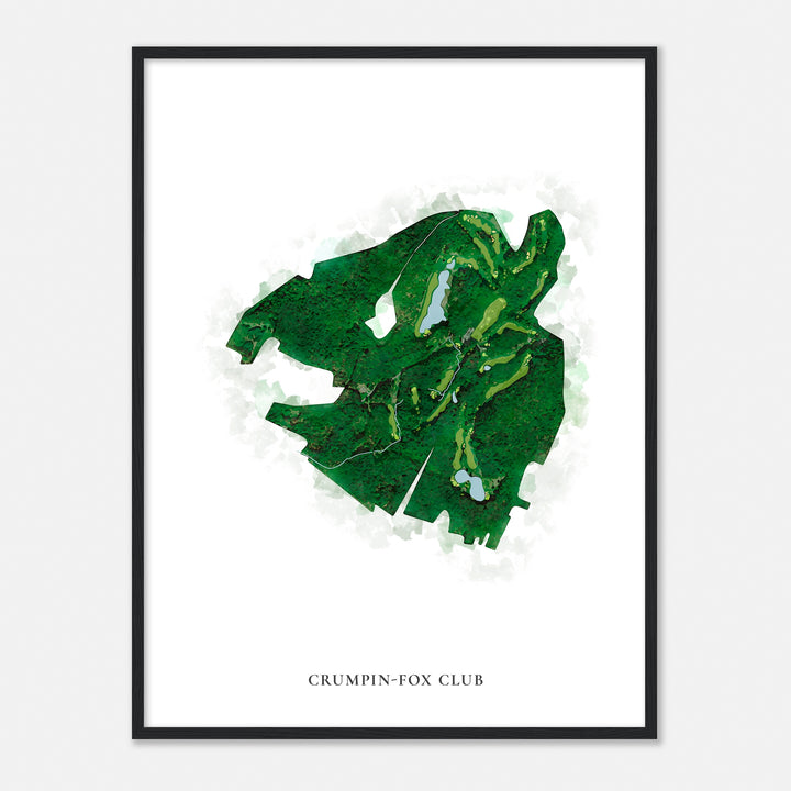 Print of Crumpin-Fox Club Classic Map