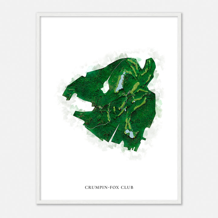 Print of Crumpin-Fox Club Classic Map