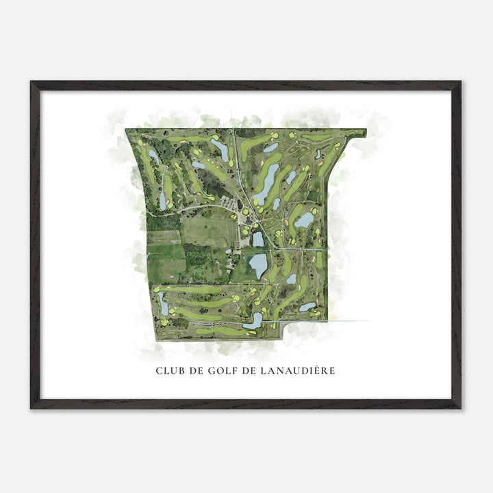 Print of Club De Golf De Lanaudière Classic Map