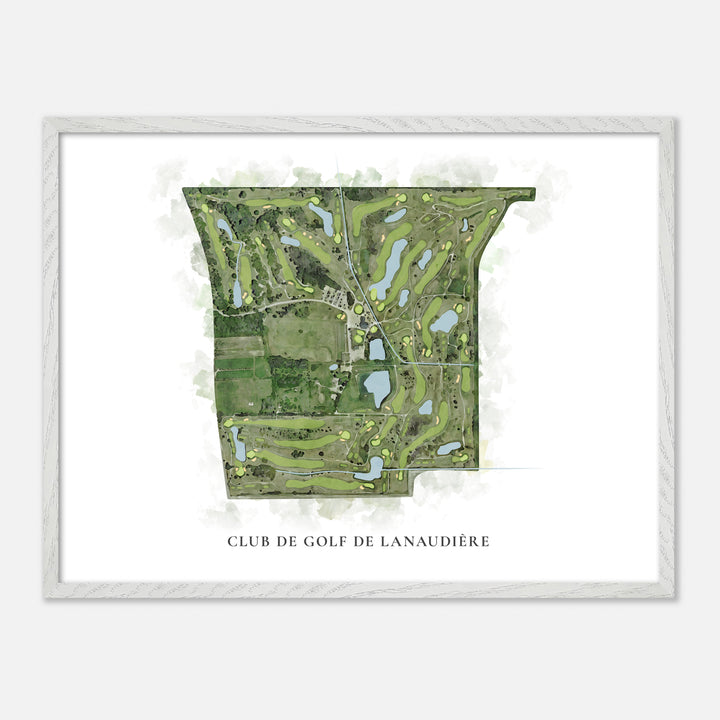 Print of Club De Golf De Lanaudière Classic Map