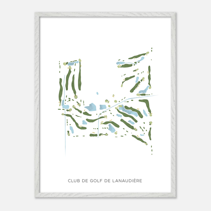 Club de Golf de Lanaudière, Canada - Modern Map