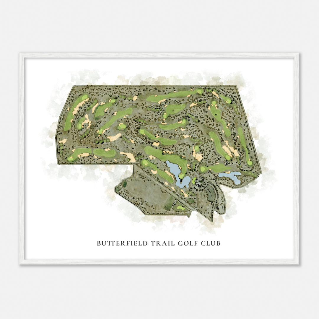 Print of Butterfield Trail Golf Club Classic Map