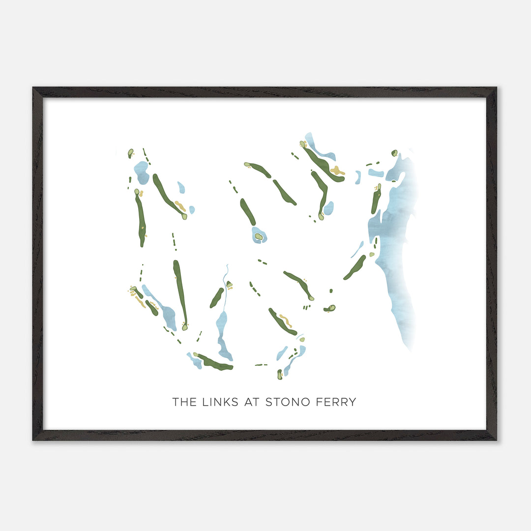Print of The Links At Stono Ferry Modern Map
