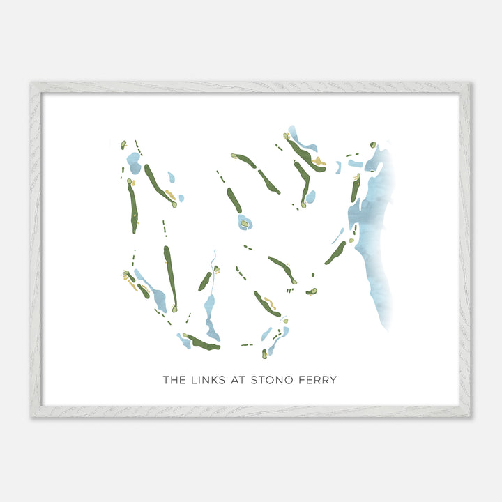 Print of The Links At Stono Ferry Modern Map