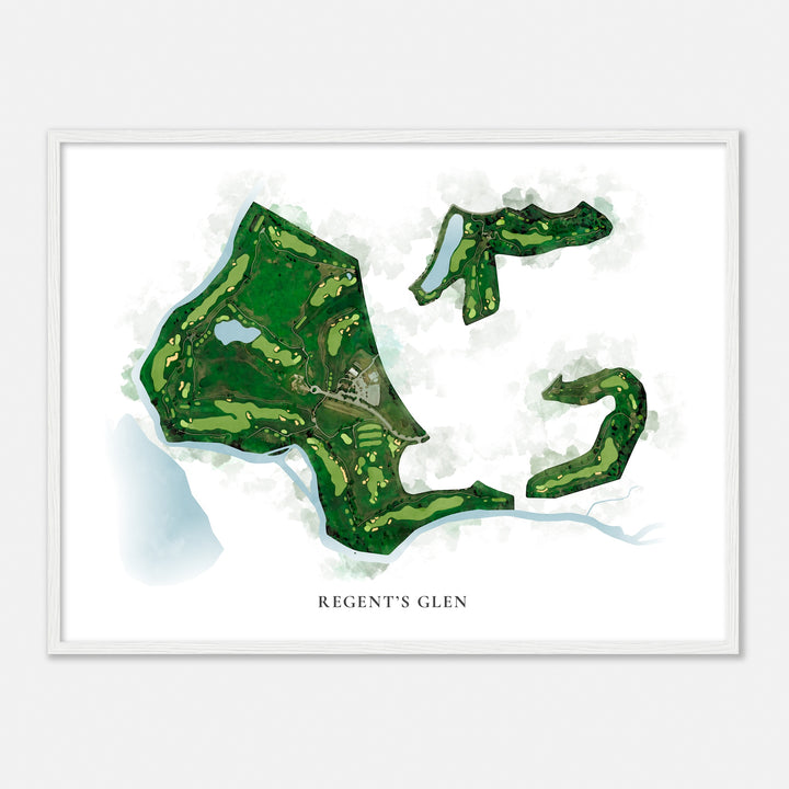 Print of Regent'S Glen Classic Map