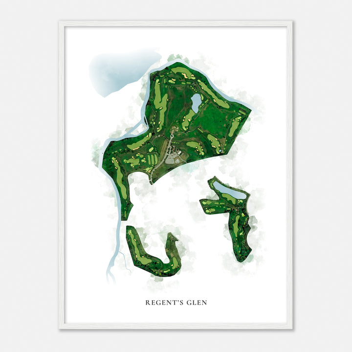 Print of Regent'S Glen Classic Map