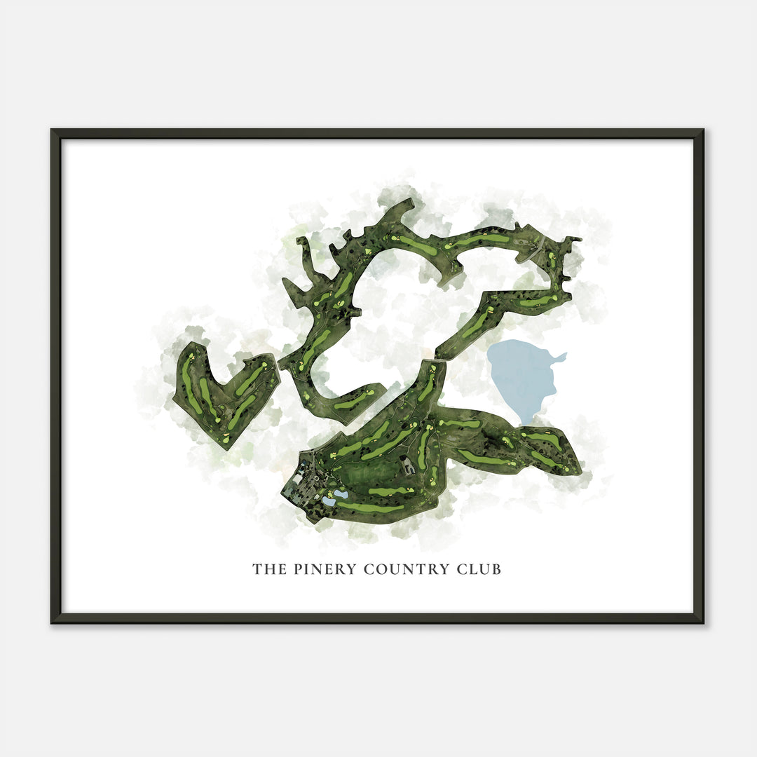 Print of The Pinery Country Club Classic Map