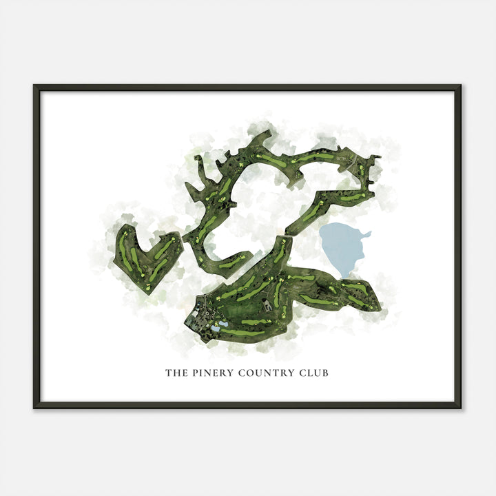 Print of The Pinery Country Club Classic Map