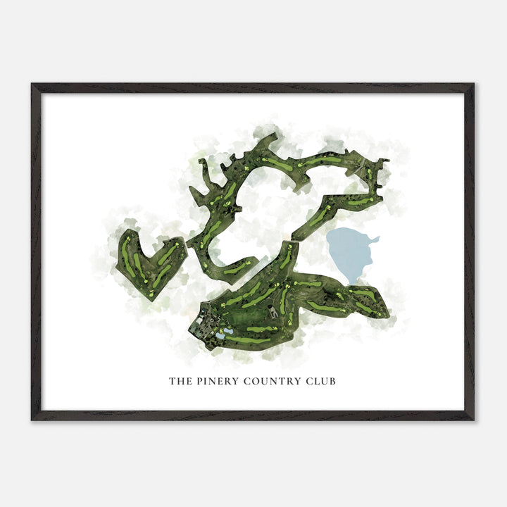 Print of The Pinery Country Club Classic Map