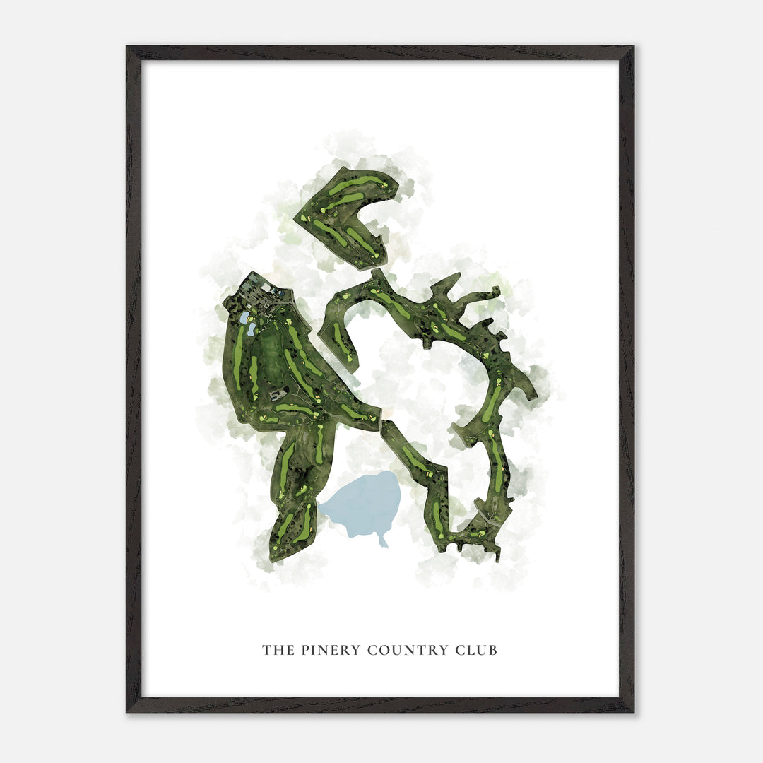 Print of The Pinery Country Club Classic Map