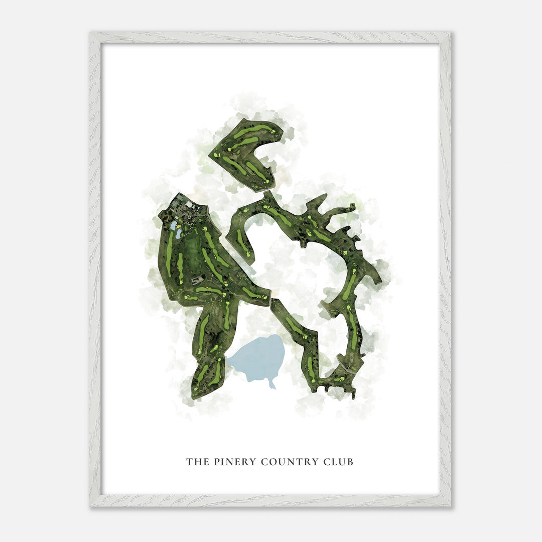 Print of The Pinery Country Club Classic Map