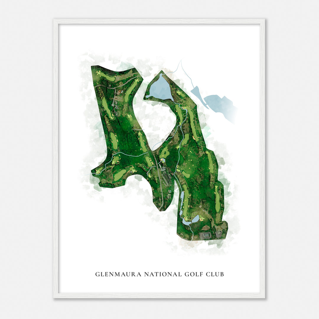 Print of Glenmaura National Golf Club Classic Map