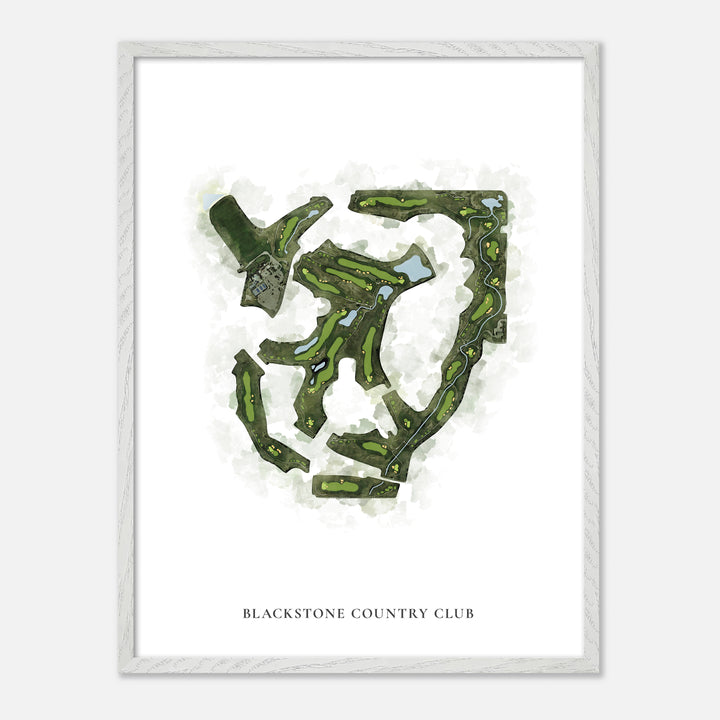 Print of Blackstone Country Club Classic Map