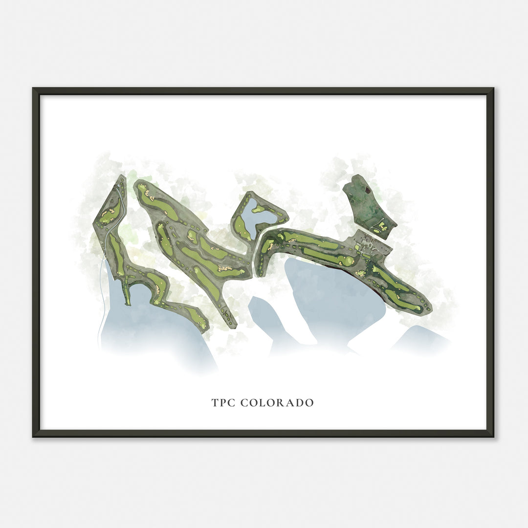 Print of Tpc Colorado Classic Map