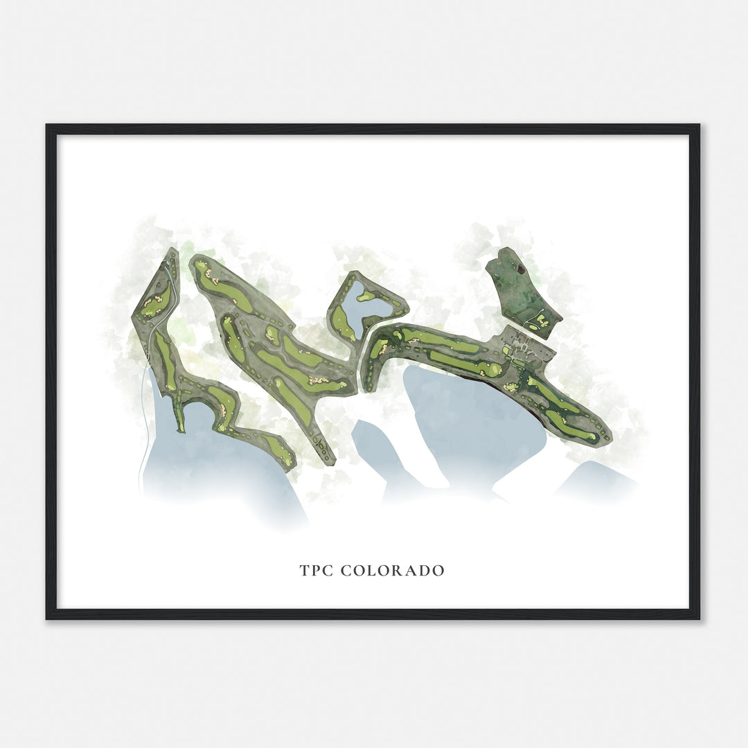 Print of Tpc Colorado Classic Map