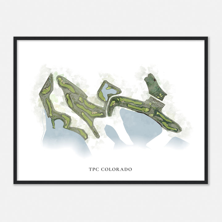 Print of Tpc Colorado Classic Map