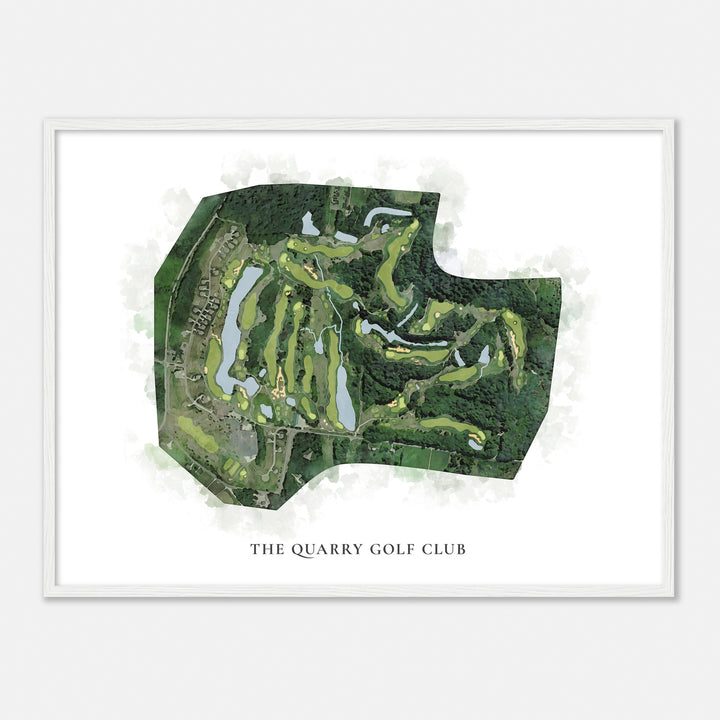Print of The Quarry Golf Club Classic Map