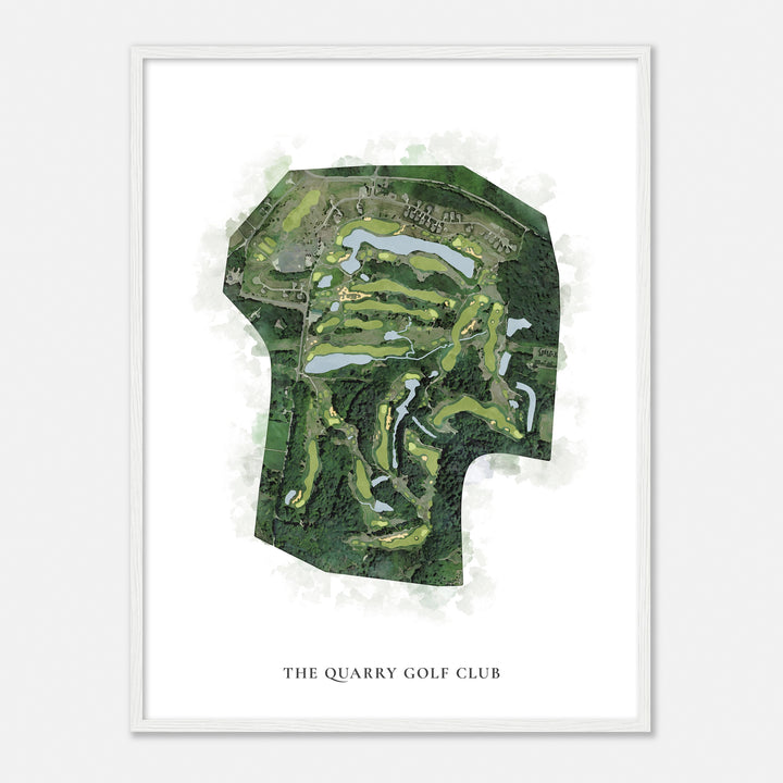 Print of The Quarry Golf Club Classic Map