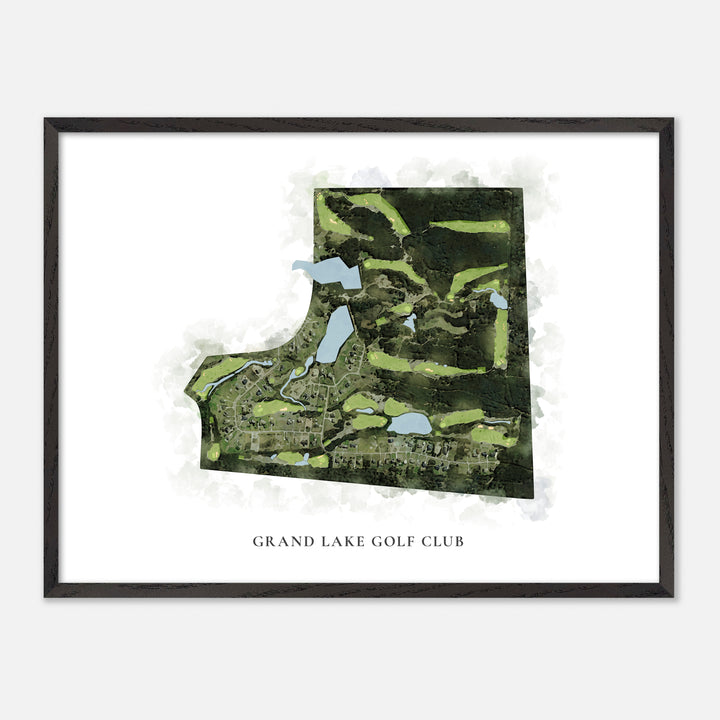 Print of Grand Lake Golf Club Classic Map
