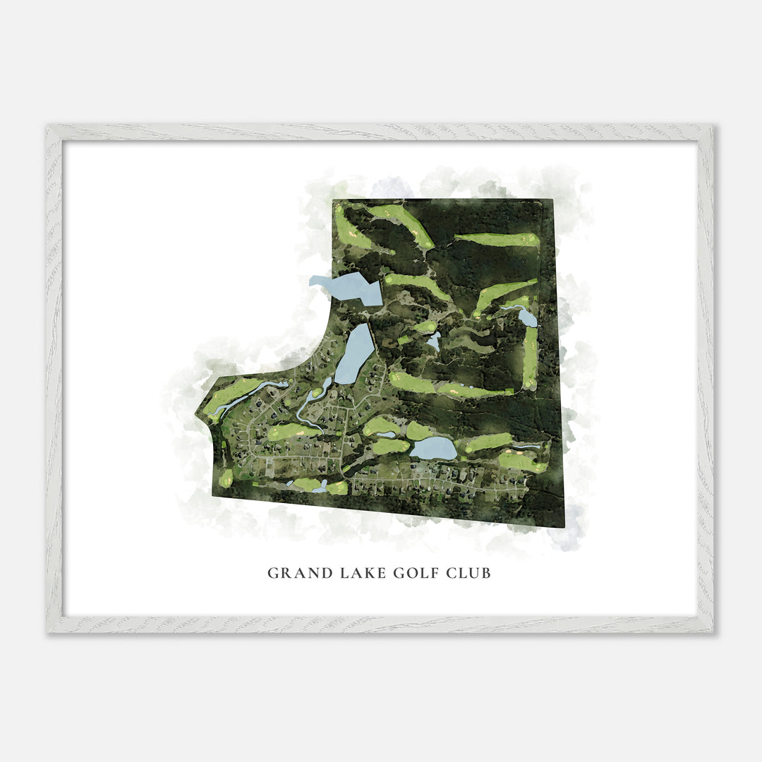 Print of Grand Lake Golf Club Classic Map