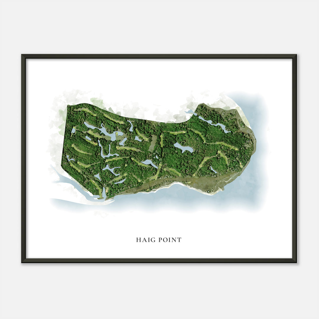 Print of Haig Point Classic Map