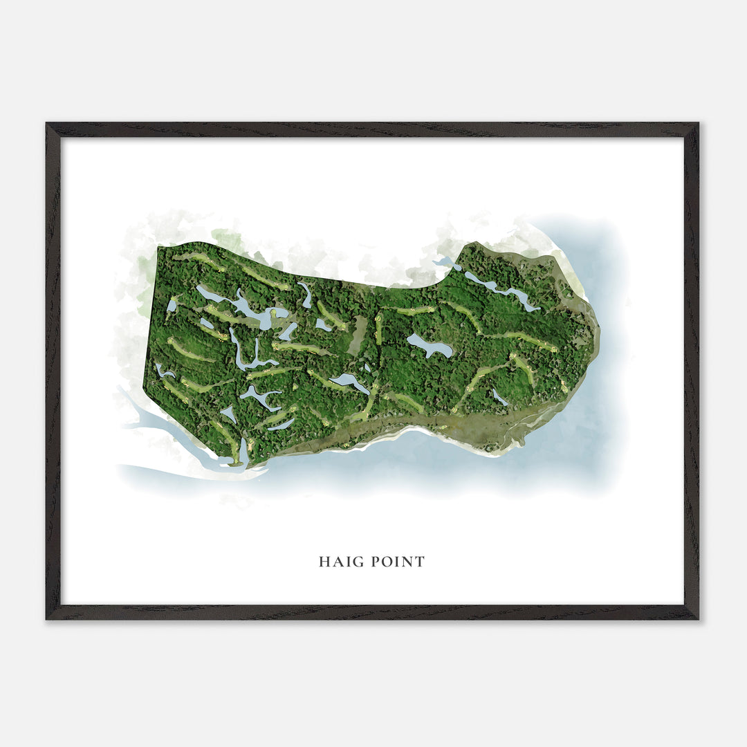 Print of Haig Point Classic Map