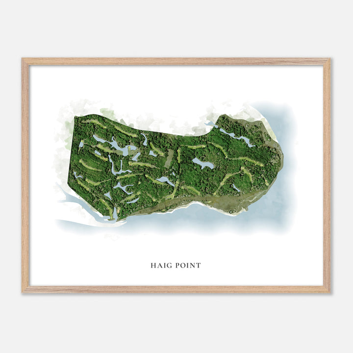 Print of Haig Point Classic Map