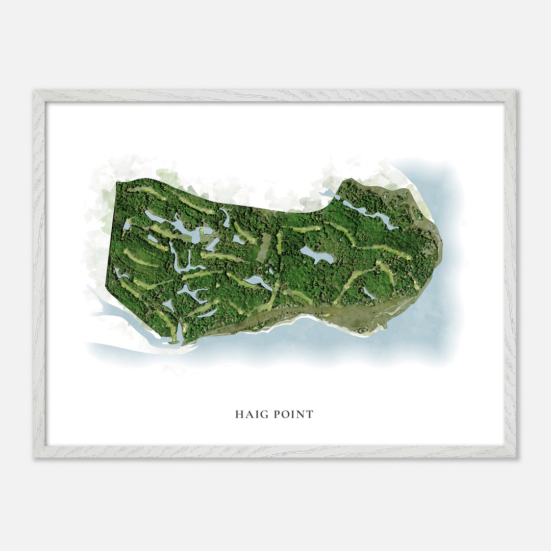 Print of Haig Point Classic Map