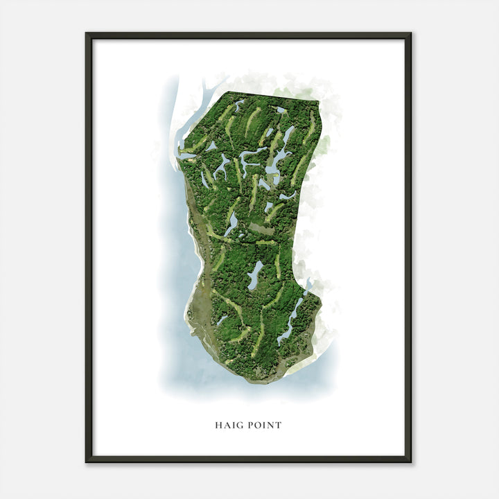 Print of Haig Point Classic Map
