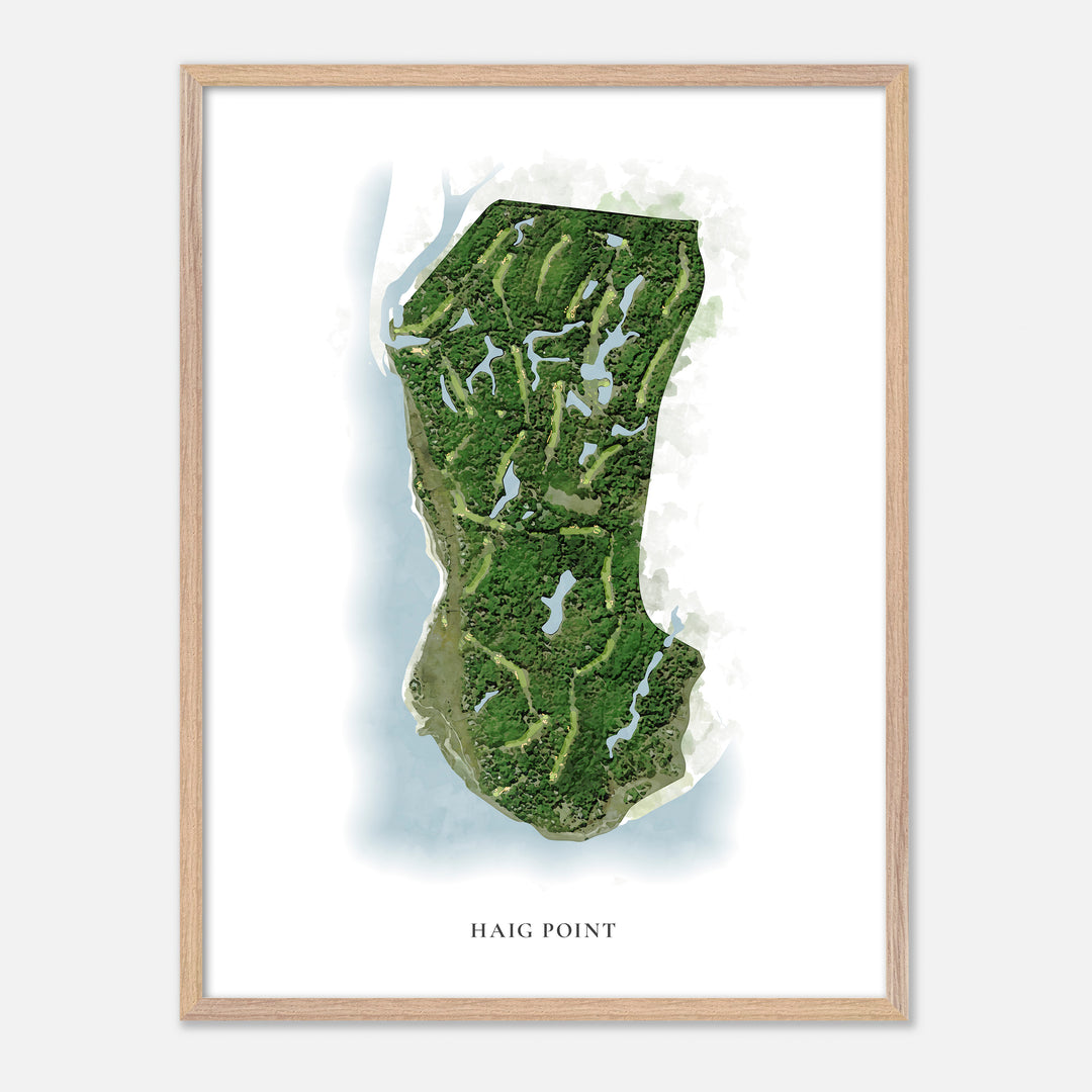 Print of Haig Point Classic Map