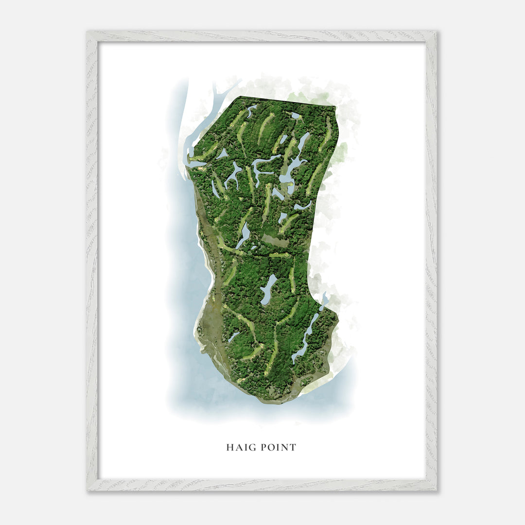 Print of Haig Point Classic Map
