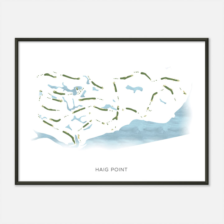 Print of Haig Point Modern Map
