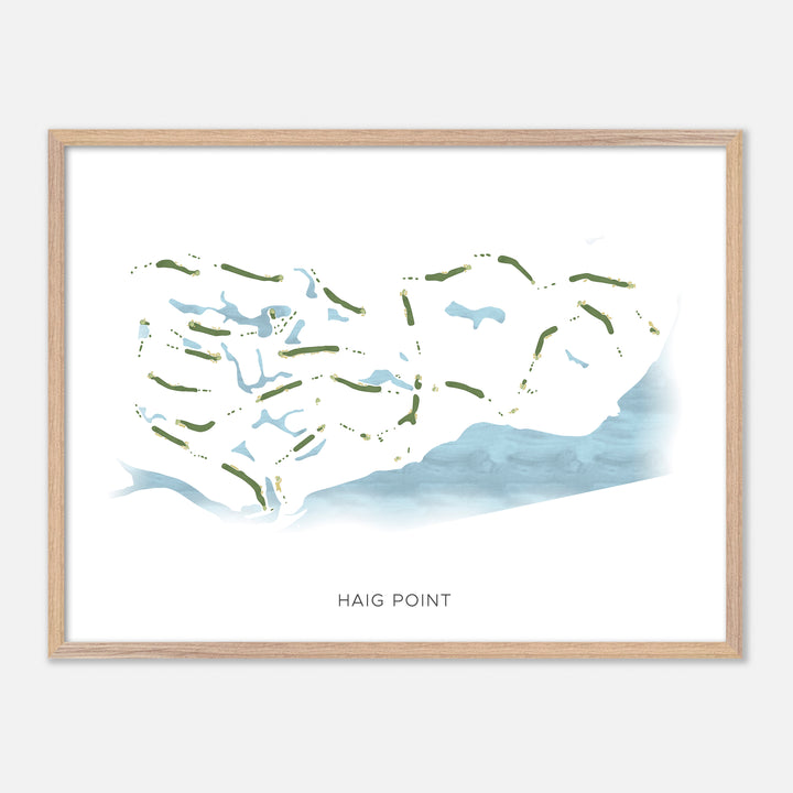 Print of Haig Point Modern Map