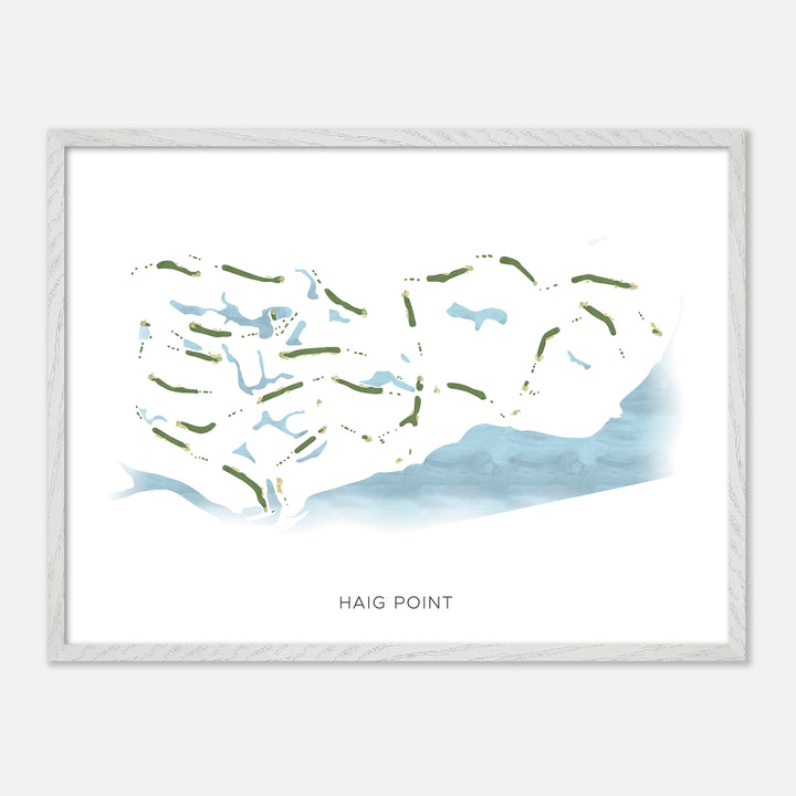 Print of Haig Point Modern Map