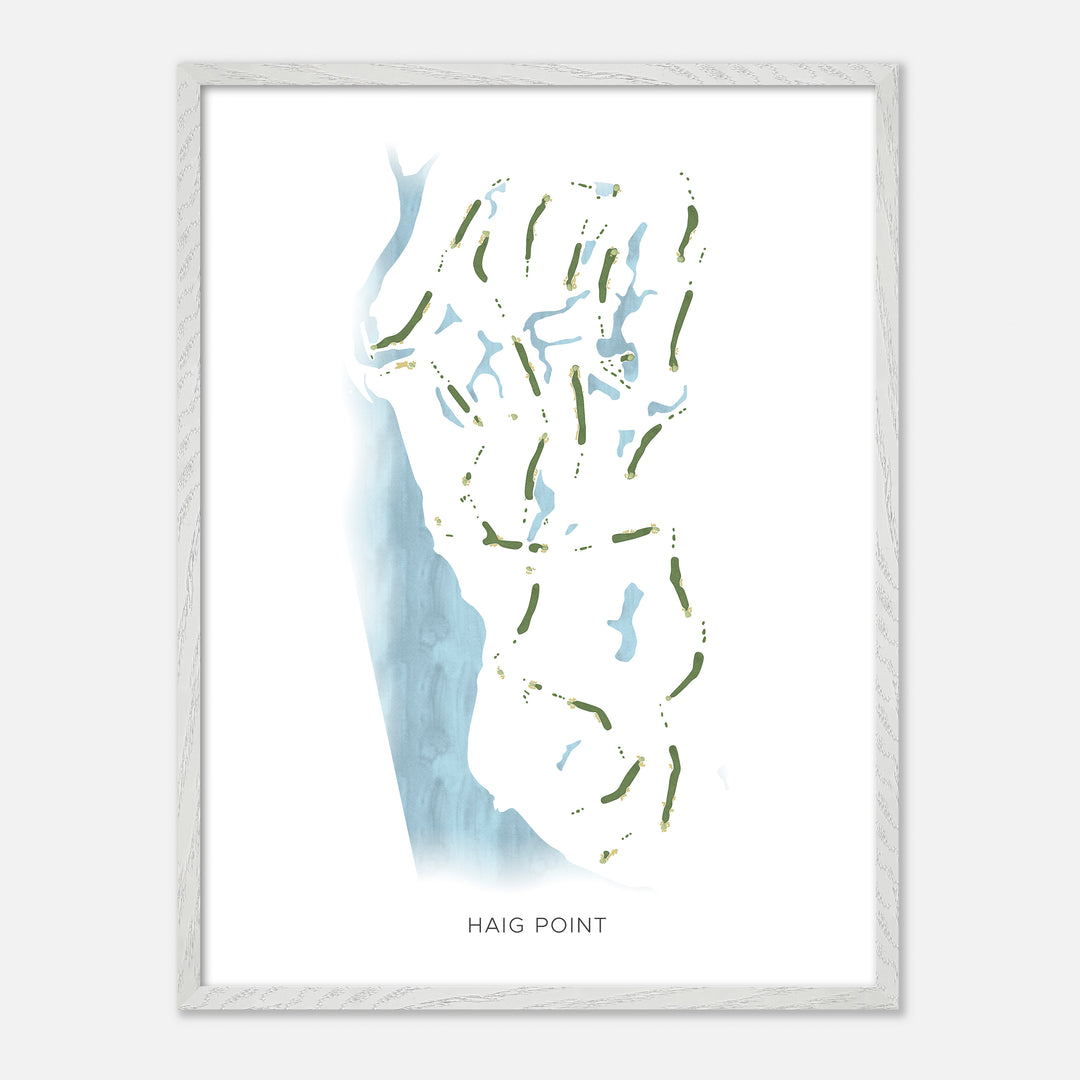 Print of Haig Point Modern Map