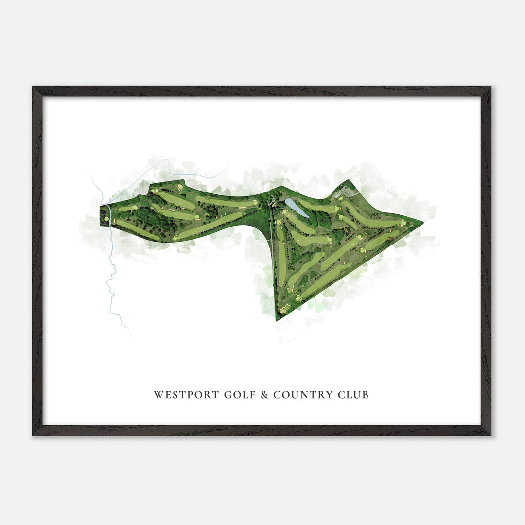 Print of Westport Golf & Country Club Classic Map