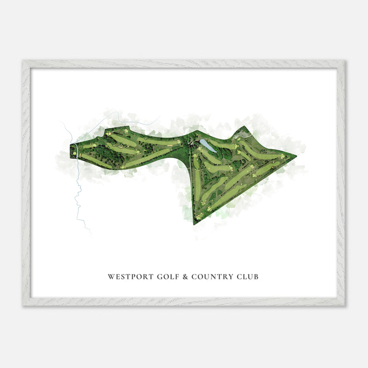 Print of Westport Golf & Country Club Classic Map