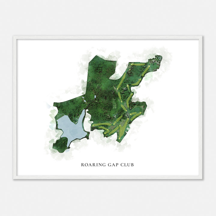 Print of Roaring Gap Club Classic Map